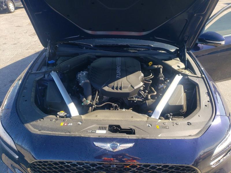 52489756 :رقم المزاد ، KMTG54TE3PU115145 vin ، 2023 Genesis G70 مزاد بيع