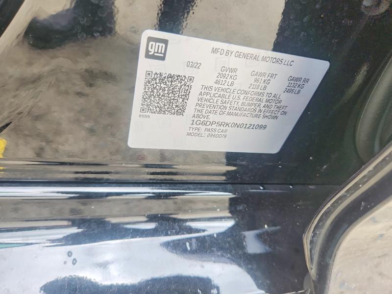 Продажа на аукционе авто 2022 Cadillac Ct5, vin: 1G6DP5RK0N0121099, номер лота: 53465626