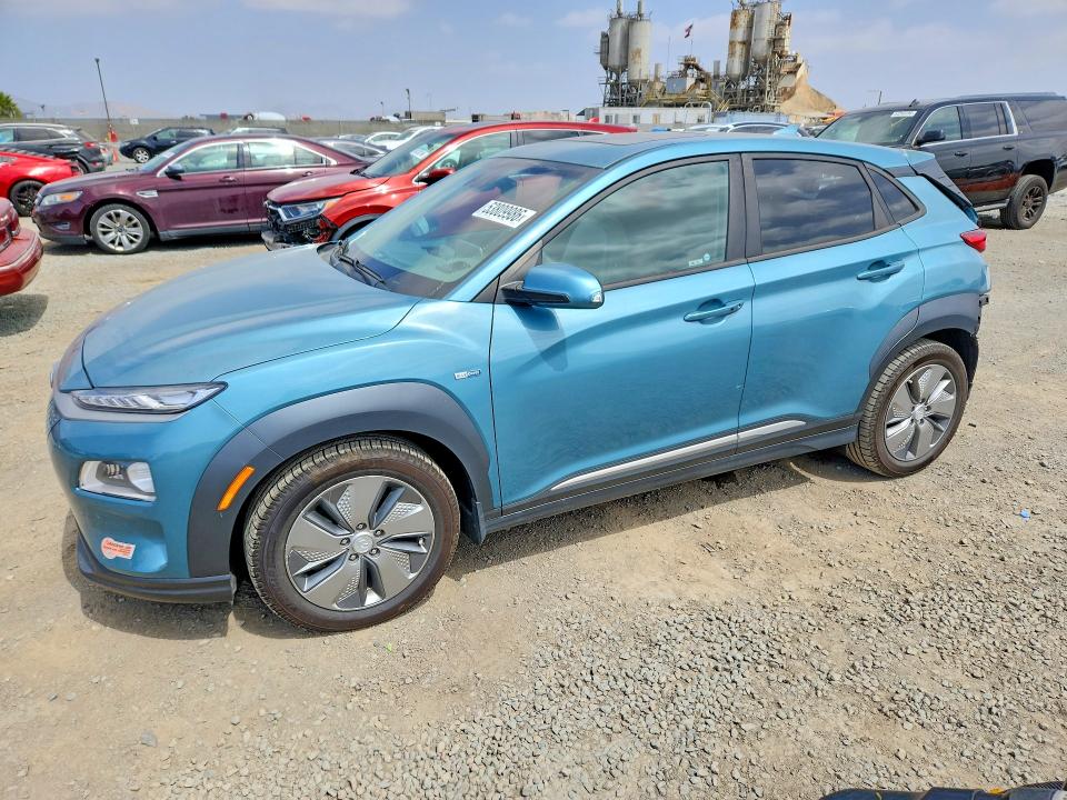 2020 Hyundai Kona მანქანა იყიდება აუქციონზე, vin: KM8K53AG6LU072305, აუქციონის ნომერი: 53809986