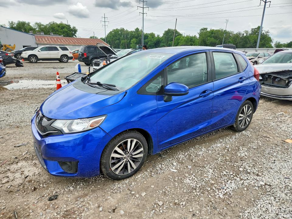 2015 Honda Fit მანქანა იყიდება აუქციონზე, vin: 3HGGK5H80FM787104, აუქციონის ნომერი: 54686186