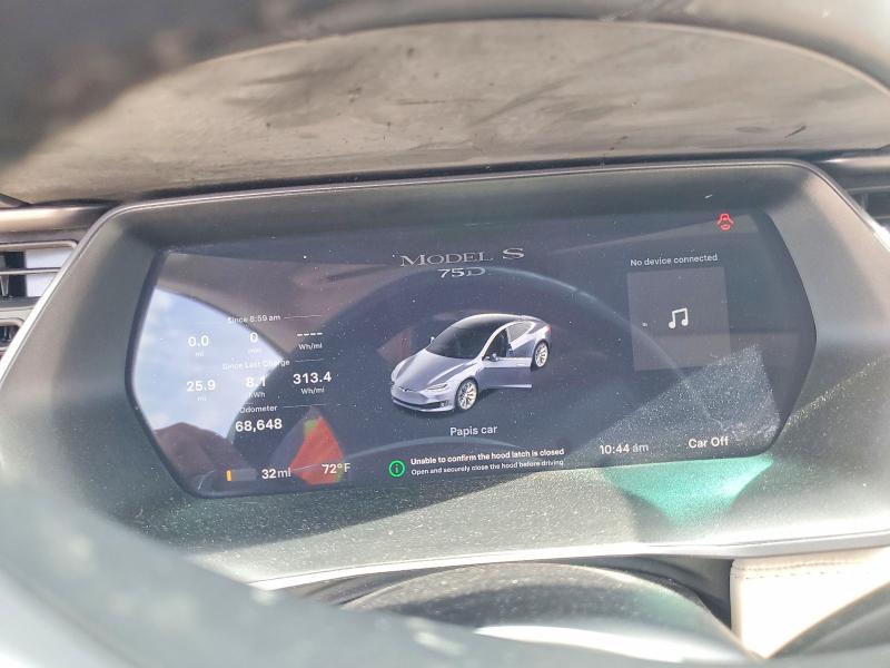 2018 Tesla Model S მანქანა იყიდება აუქციონზე, vin: 5YJSA1E26JF296053, აუქციონის ნომერი: 53845346