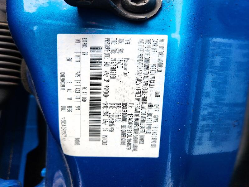 Продажа на аукционе авто 2013 Ford Focus, vin: 1FADP3F21DL164679, номер лота: 53570826