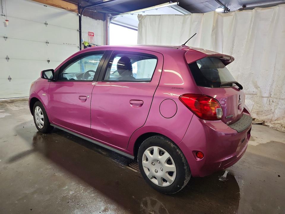 52551846 :رقم المزاد ، ML32A3HJ7FH001230 vin ، 2015 Mitsubishi Mirage مزاد بيع