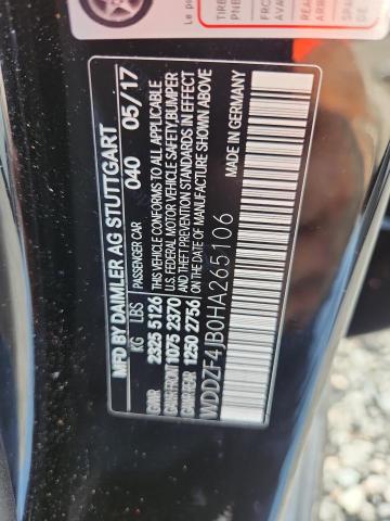 Продажа на аукционе авто 2017 Mercedes-benz E, vin: WDDZF4JB0HA265106, номер лота: 53440186