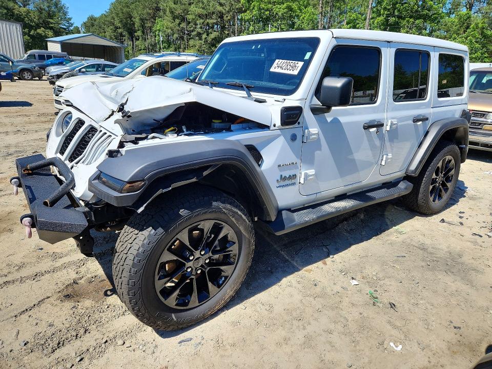 54428596 :رقم المزاد ، 1C4JJXP65MW758102 vin ، 2021 Jeep Wrangler Unlimited مزاد بيع