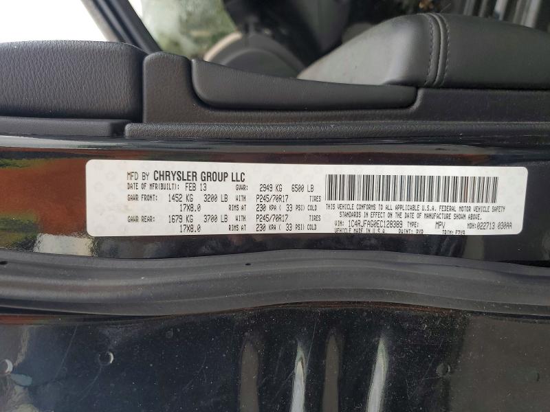51347966 :رقم المزاد ، 1C4RJFAG0EC128389 vin ، 2014 Jeep Grand Cherokee مزاد بيع