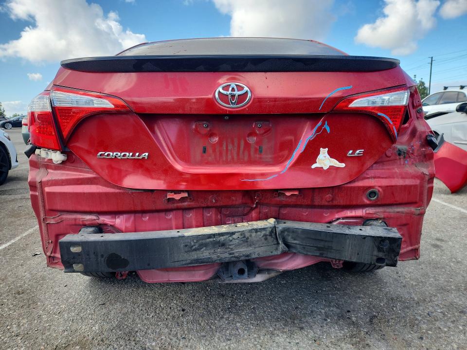 2015 Toyota Corolla მანქანა იყიდება აუქციონზე, vin: 5YFBURHE0FP268160, აუქციონის ნომერი: 55211756