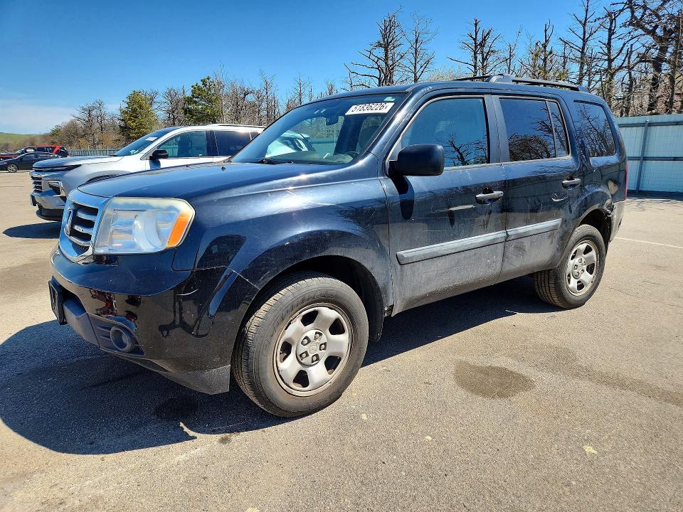 51836226 :رقم المزاد ، 5FNYF4H2XFB038666 vin ، 2015 Honda Pilot مزاد بيع