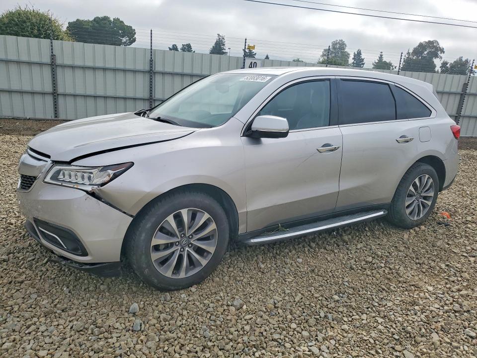 52083016 :رقم المزاد ، 5FRYD4H42EB025866 vin ، 2014 Acura Mdx مزاد بيع