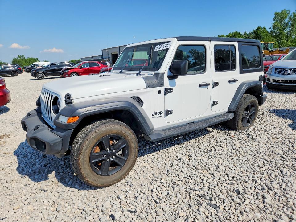 Auction sale of the 2020 Jeep Wrangler Unlimited, vin: 1C4HJXDG6LW201595, lot number: 55054346