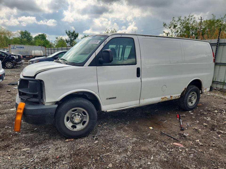 52033636 :رقم المزاد ، 1GCHG35V951151201 vin ، 2005 Chevrolet Express G3500 مزاد بيع