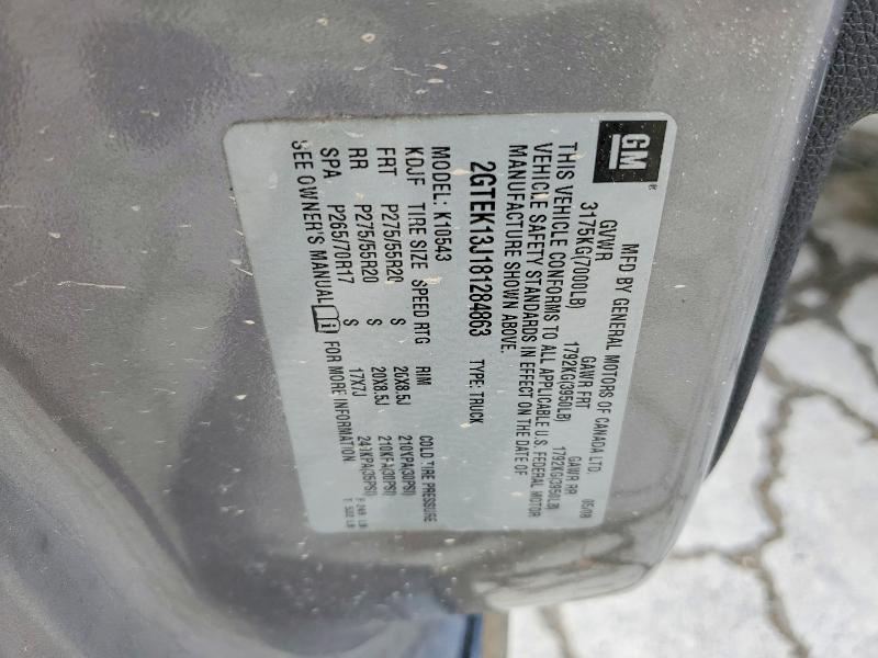 Продаж на аукціоні авто 2008 Gmc Sierra, vin: 2GTEK13J181284863, номер лоту: 54488676