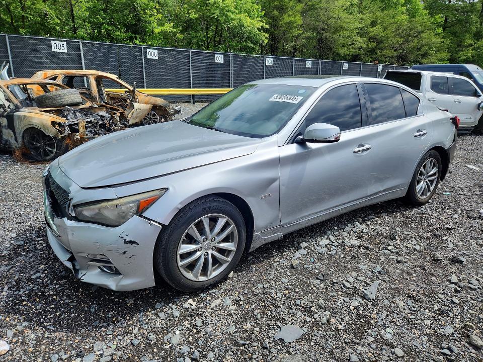 53026506 :رقم المزاد ، JN1CV7AR7HM680894 vin ، 2017 Infiniti Q50 مزاد بيع