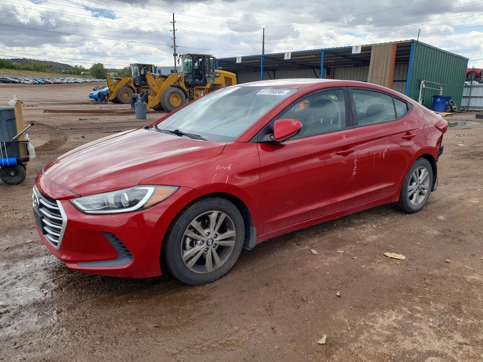 Aukcja sprzedaży 2017 Hyundai Elantra, vin: KMHD84LF9HU431311, numer aukcji: 51789096