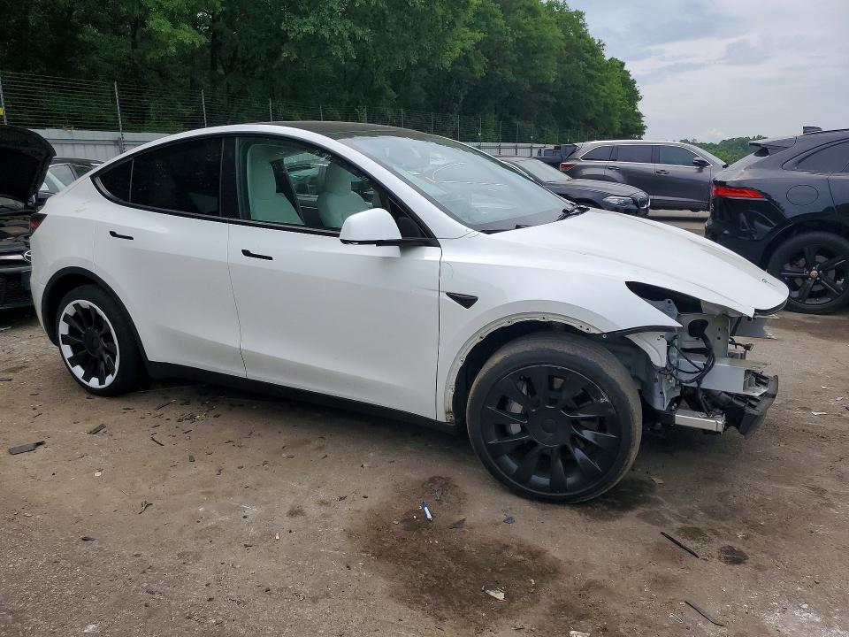 2022 Tesla Model Y მანქანა იყიდება აუქციონზე, vin: 7SAYGDEE4NF423315, აუქციონის ნომერი: 54298926