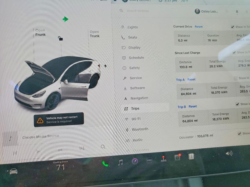 Продажа на аукционе авто 2022 Tesla Model Y, vin: 7SAYGDEF4NF345479, номер лота: 52352856