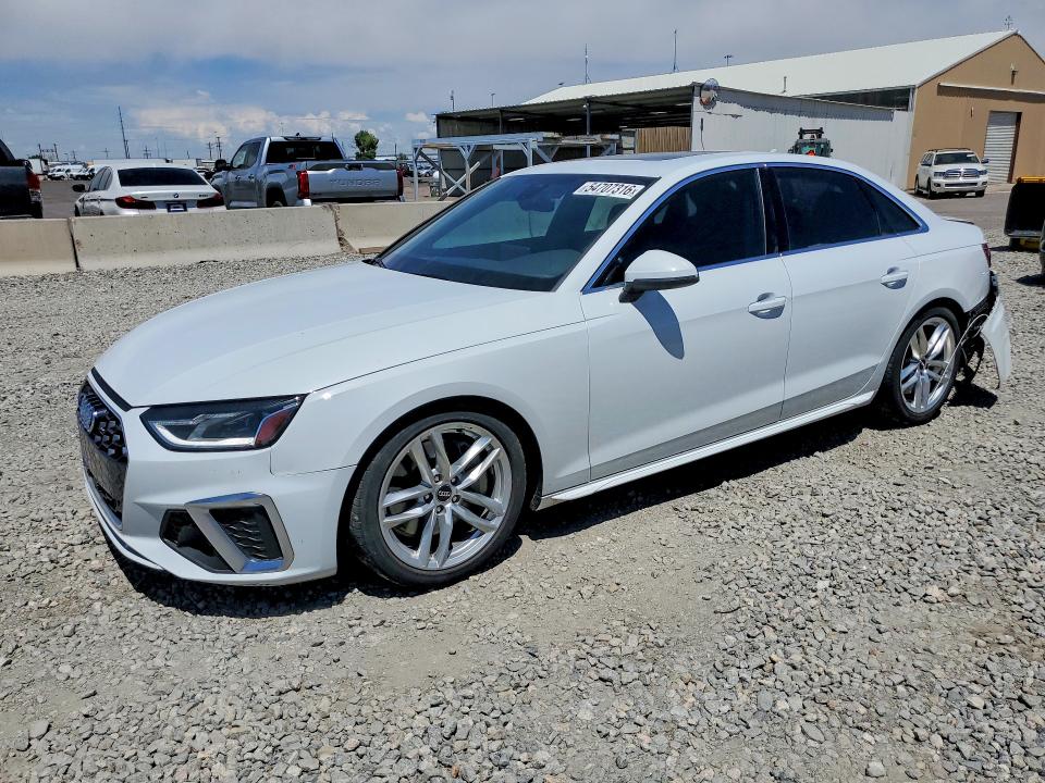 2020 Audi A4 მანქანა იყიდება აუქციონზე, vin: WAUDNAF40LN008204, აუქციონის ნომერი: 54707316