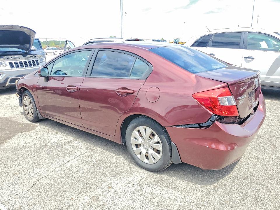 Продажа на аукционе авто 2012 Honda Civic, vin: 19XFB2F57CE072800, номер лота: 55321916