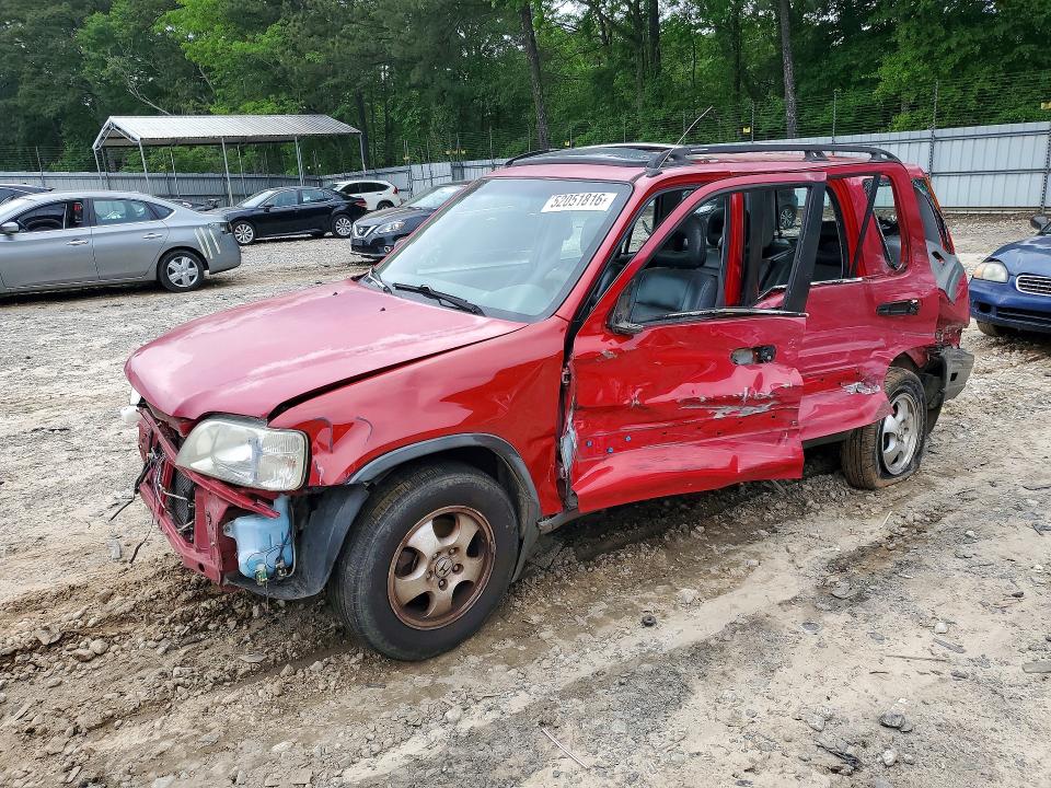 2000 Honda Cr-v მანქანა იყიდება აუქციონზე, vin: JHLRD284XYS000492, აუქციონის ნომერი: 52051816