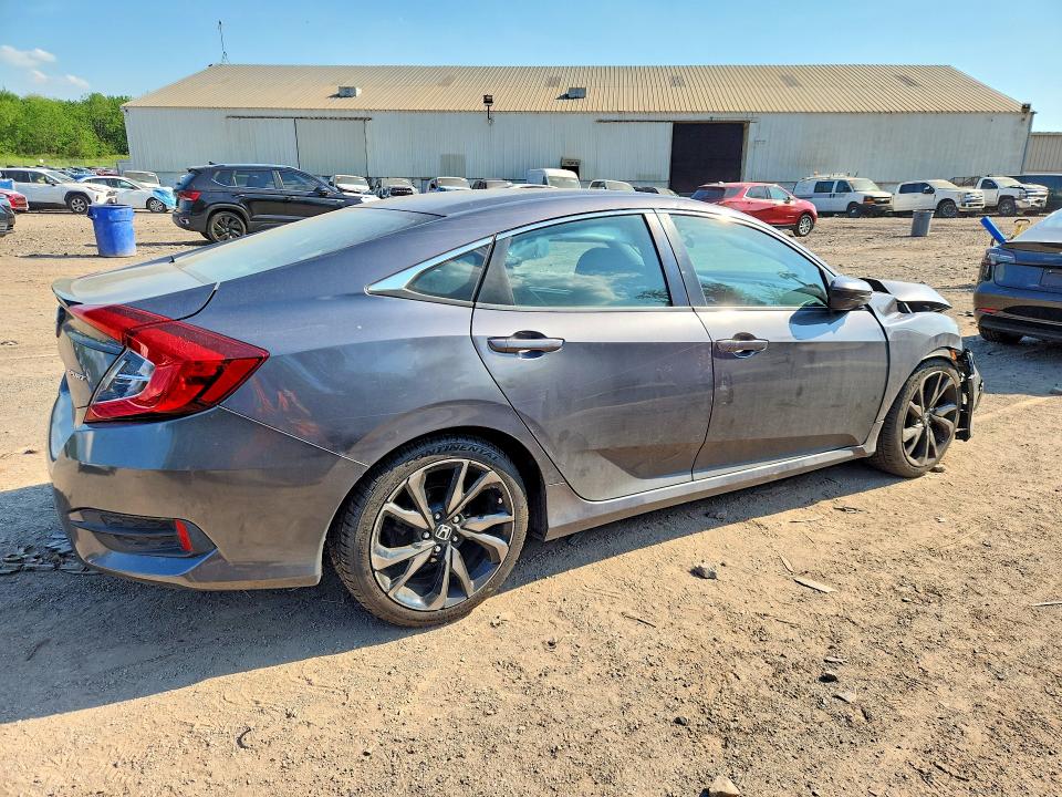 53984306 :رقم المزاد ، 2HGFC2F82KH521778 vin ، 2019 Honda Civic مزاد بيع
