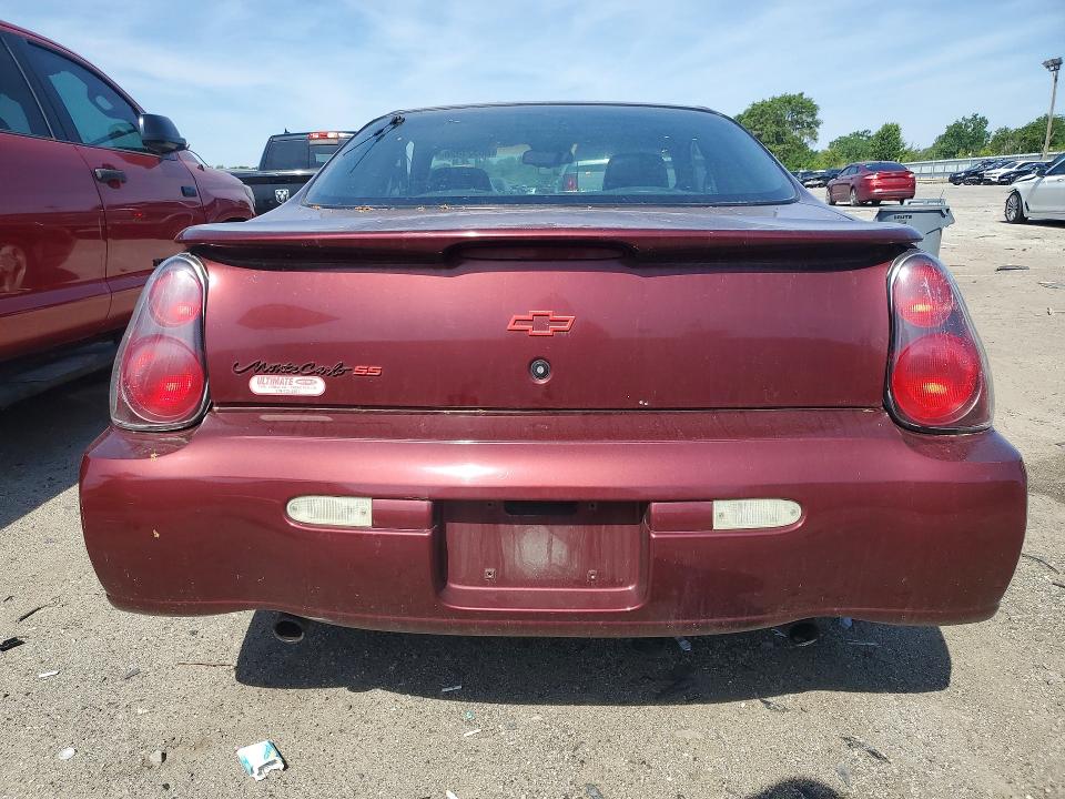 Aukcja sprzedaży 2002 Chevrolet Monte Carlo, vin: 2G1WX15K829192422, numer aukcji: 55321826