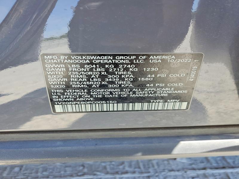 Продажа на аукционе авто 2023 Volkswagen Id.4, vin: 1V2GNPE80PC005150, номер лота: 53918806