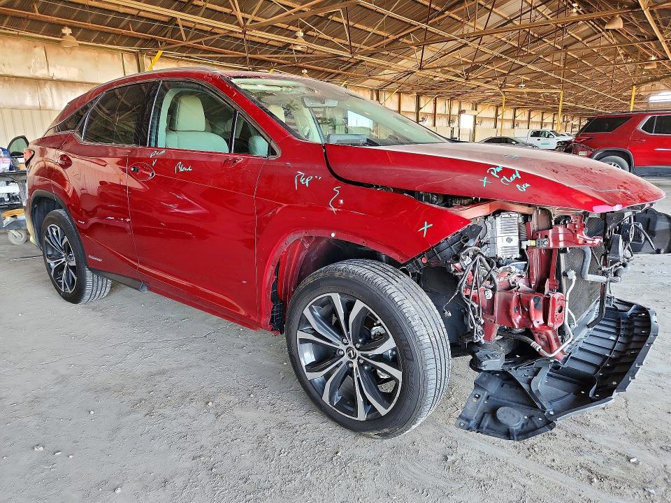 2022 Lexus Rx მანქანა იყიდება აუქციონზე, vin: 2T2HGMDA2NC079494, აუქციონის ნომერი: 53778736
