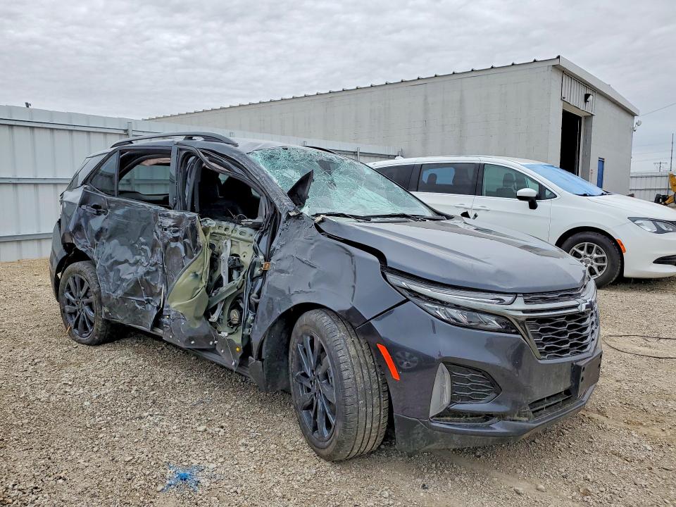 2022 Chevrolet Equinox მანქანა იყიდება აუქციონზე, vin: 3GNAXWEV7NS205975, აუქციონის ნომერი: 53843906