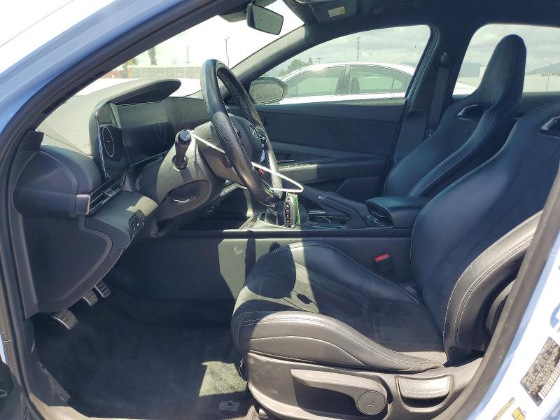 2022 Hyundai Elantra N მანქანა იყიდება აუქციონზე, vin: KMHLW4AK0NU008839, აუქციონის ნომერი: 55334026