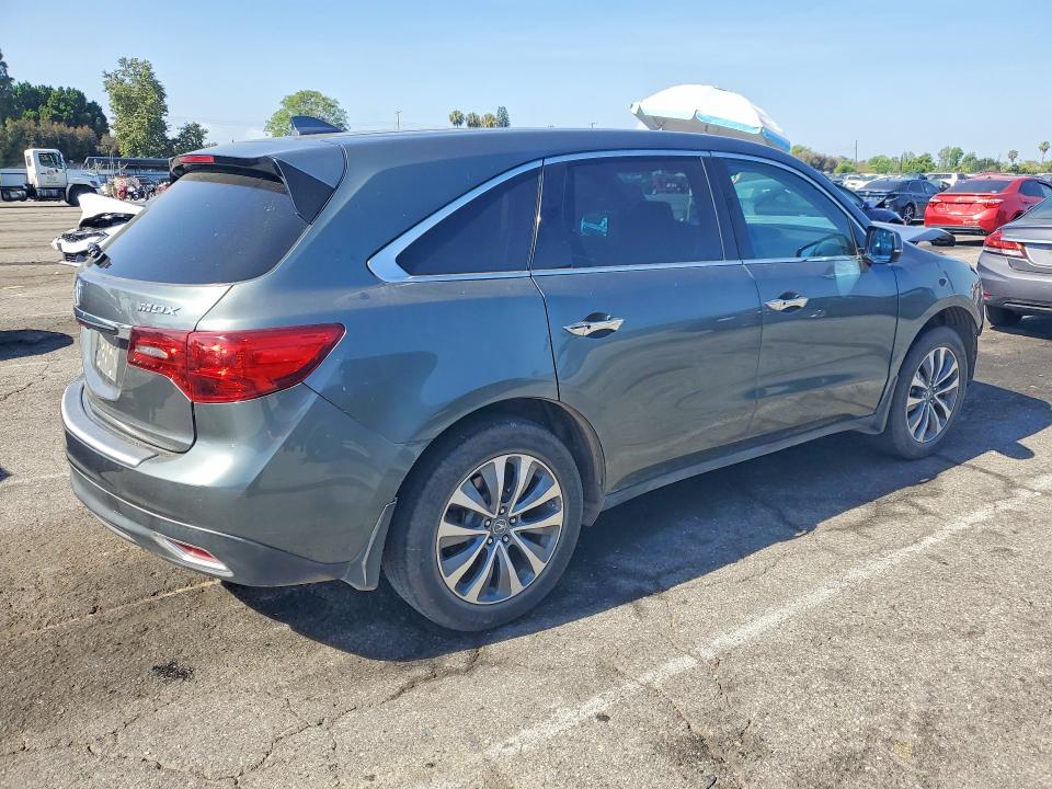 53827156 :رقم المزاد ، 5FRYD3H40GB003717 vin ، 2016 Acura Mdx مزاد بيع