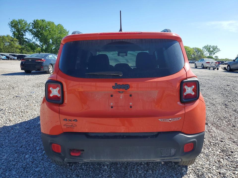 2016 Jeep Renegade მანქანა იყიდება აუქციონზე, vin: ZACCJBCT8GPD15578, აუქციონის ნომერი: 52930356