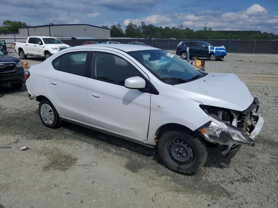 2024 Mitsubishi Mirage მანქანა იყიდება აუქციონზე, vin: ML32FUFJ6RHF03700, აუქციონის ნომერი: 52714636
