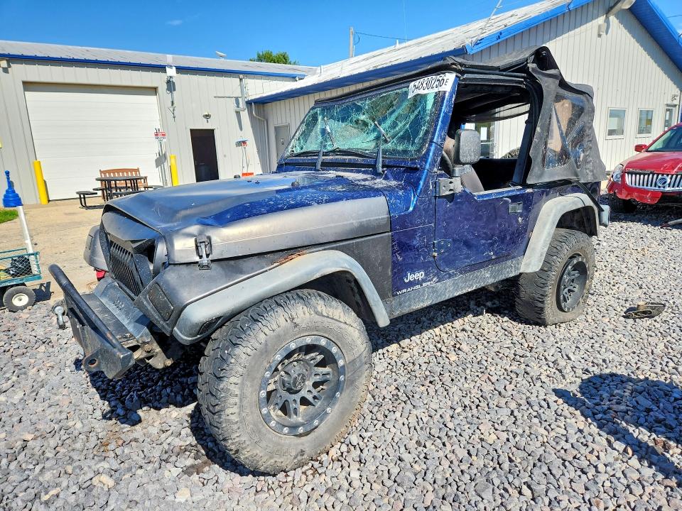 2003 Jeep Wrangler / Tj მანქანა იყიდება აუქციონზე, vin: 1J4FA29143P343902, აუქციონის ნომერი: 54830256