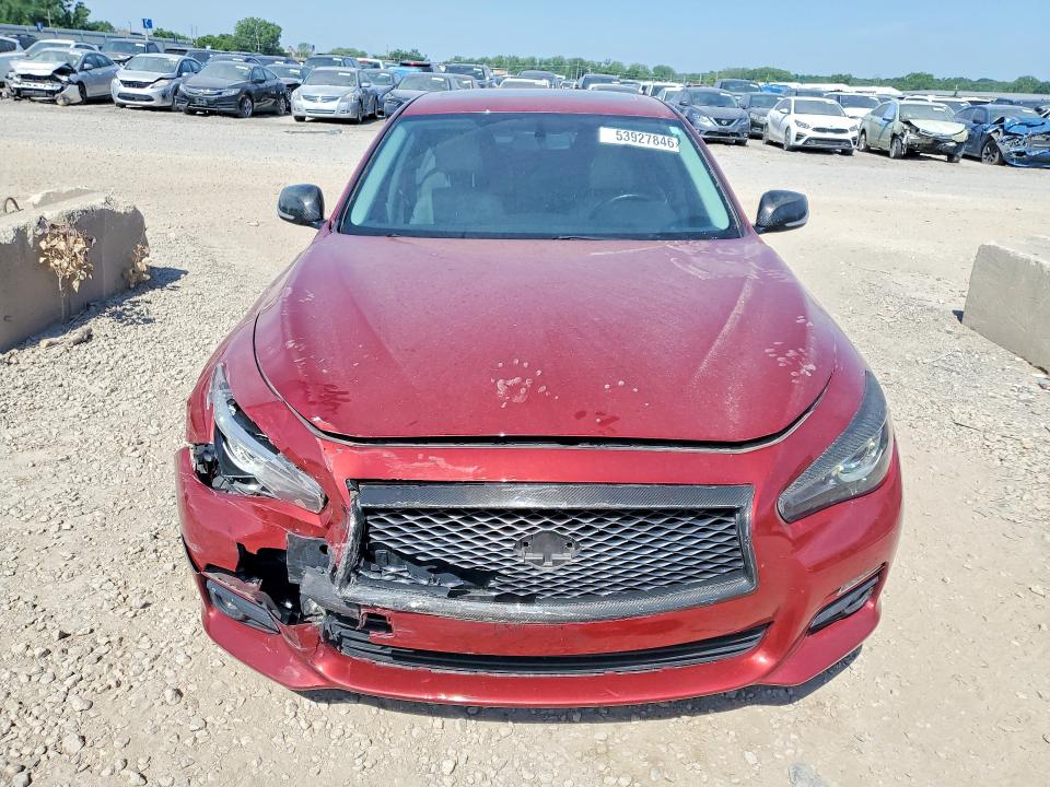 2014 Infiniti Q50 მანქანა იყიდება აუქციონზე, vin: JN1BV7AR2EM700430, აუქციონის ნომერი: 53927846