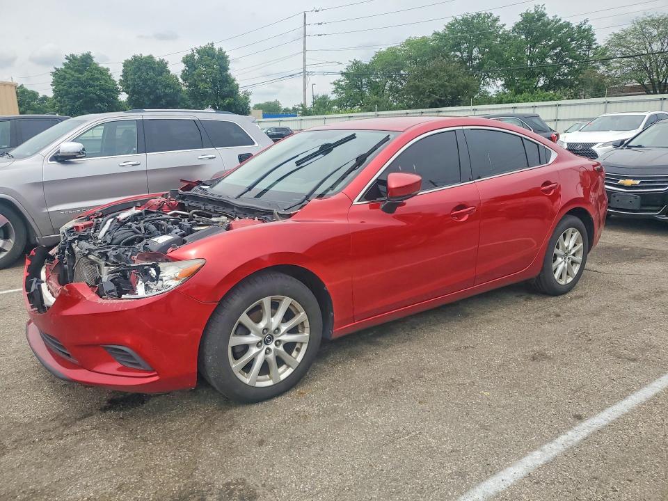 2017 Mazda 6 მანქანა იყიდება აუქციონზე, vin: JM1GL1U52H1126299, აუქციონის ნომერი: 54623356