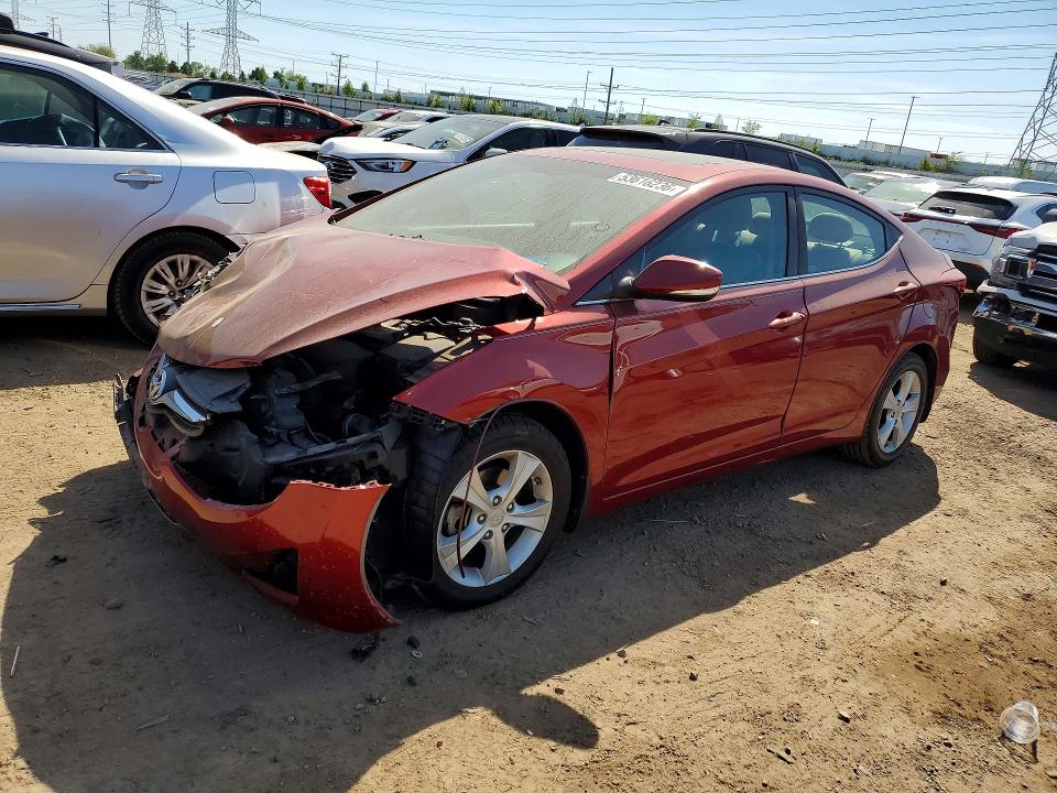 Auction sale of the 2016 Hyundai Elantra, vin: 5NPDH4AE3GH791391, lot number: 53616236