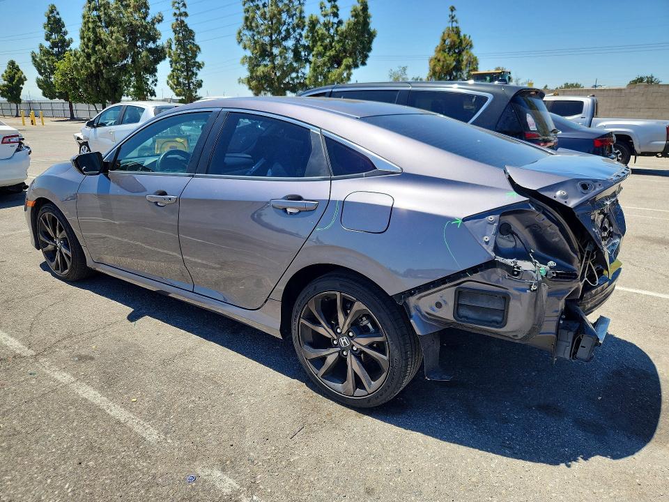 Auction sale of the 2019 Honda Civic, vin: 2HGFC2F83KH503919, lot number: 53225326