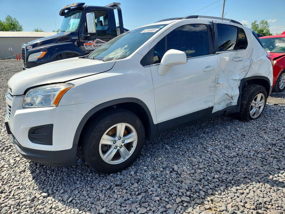 52255886 :رقم المزاد ، 3GNCJPSB9GL255848 vin ، 2016 Chevrolet Trax مزاد بيع