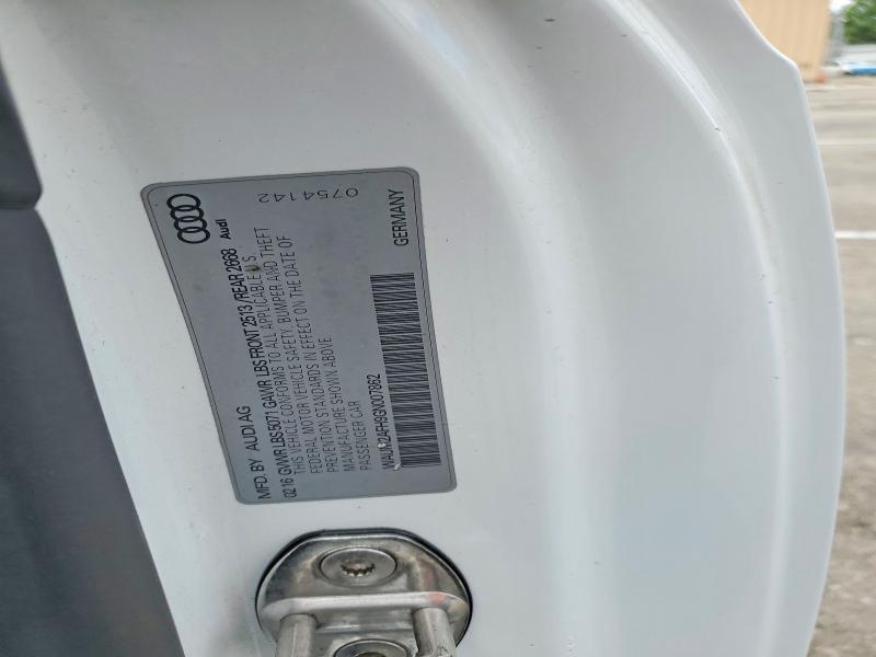 Продаж на аукціоні авто 2016 Audi A5, vin: WAUM2AFH9GN007862, номер лоту: 53265156