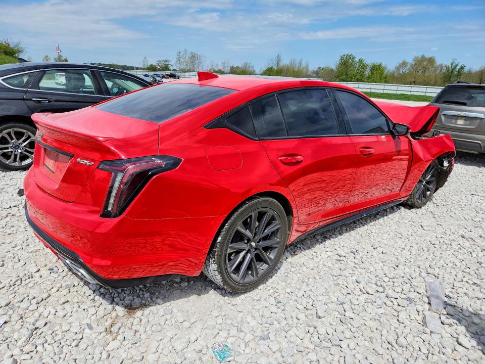 2021 Cadillac Ct5-v მანქანა იყიდება აუქციონზე, vin: 1G6DR5RW4M0124390, აუქციონის ნომერი: 52749096