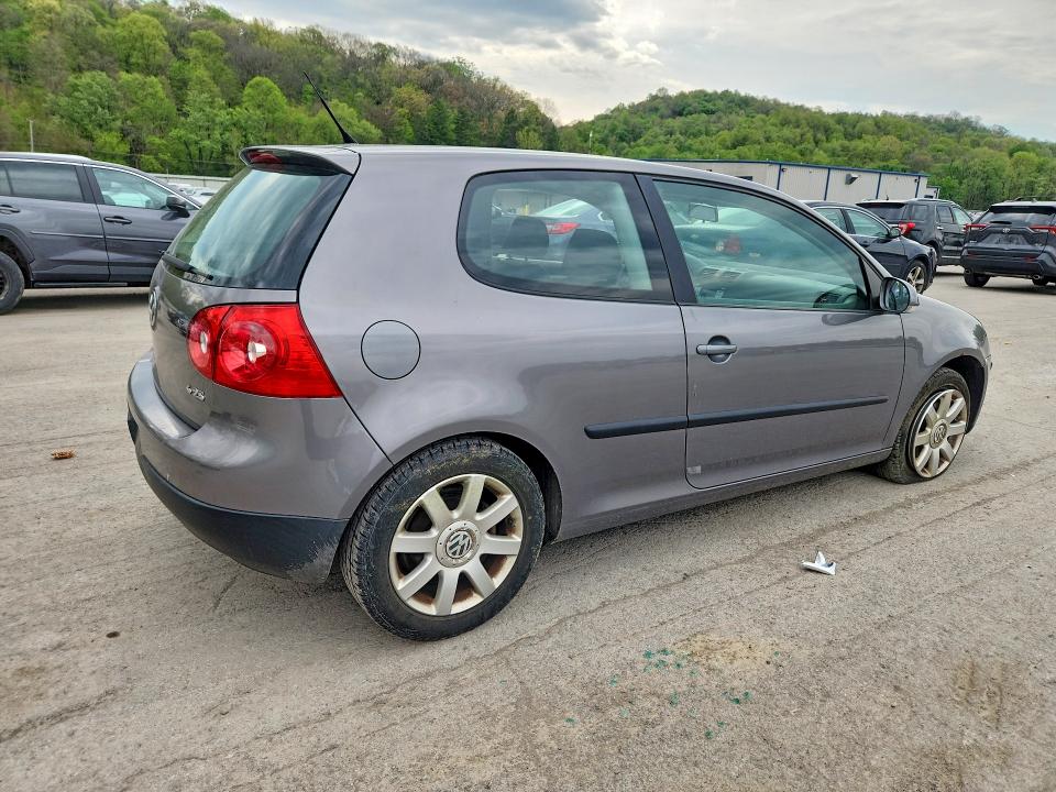 2007 Volkswagen Rabbit მანქანა იყიდება აუქციონზე, vin: WVWBR71K97W054296, აუქციონის ნომერი: 51310176