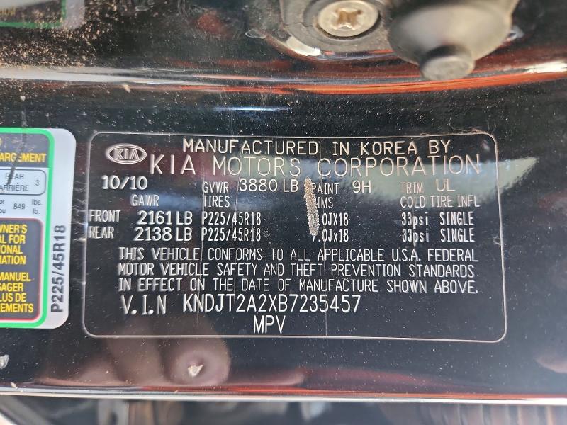 Продаж на аукціоні авто 2011 Kia Soul, vin: KNDJT2A2XB7235457, номер лоту: 53128456