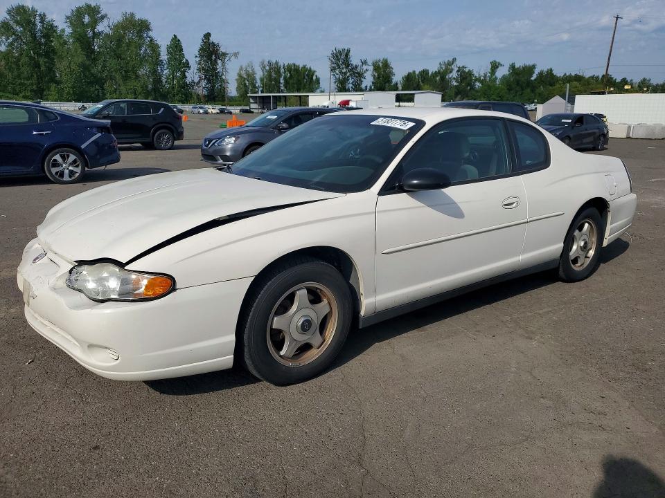 Aukcja sprzedaży 2003 Chevrolet Monte Carlo, vin: 2G1WW12E239394417, numer aukcji: 51881776