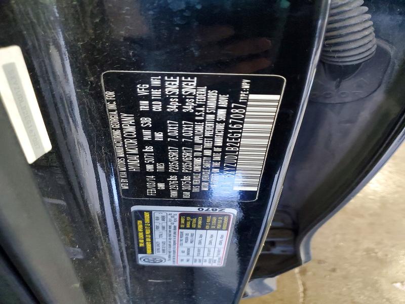 2014 Hyundai Santa Fe Sport მანქანა იყიდება აუქციონზე, vin: 5XYZUDLB2EG167087, აუქციონის ნომერი: 52837756