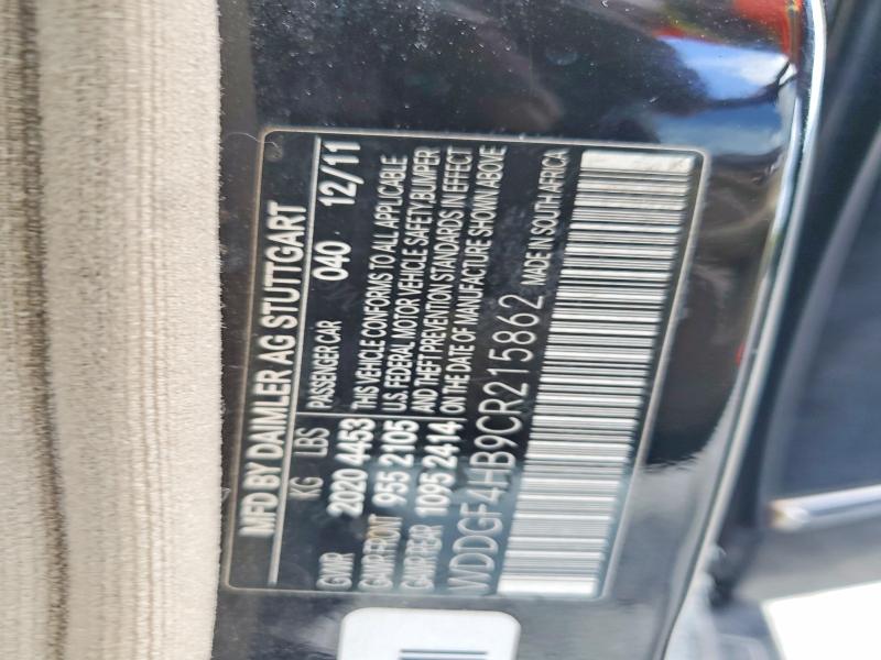 55418006 :رقم المزاد ، WDDGF4HB9CR215862 vin ، 2012 Mercedes-benz C مزاد بيع