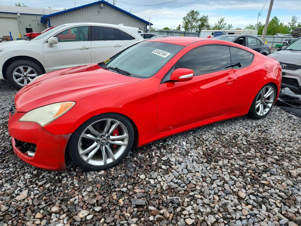 Продажа на аукционе авто 2011 Hyundai Genesis Coupe, vin: KMHHT6KD2BU062262, номер лота: 52403166