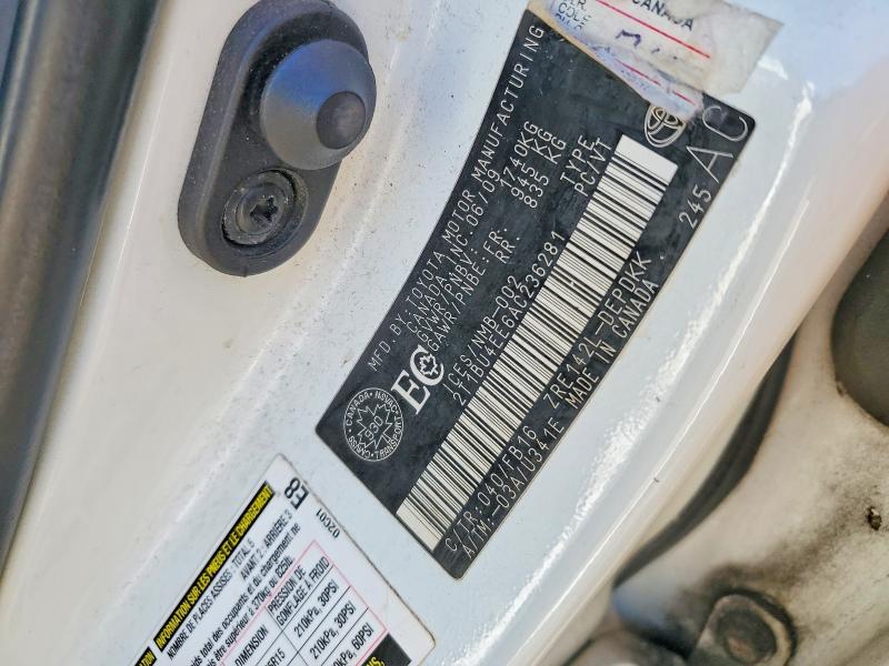 2010 Toyota Corolla მანქანა იყიდება აუქციონზე, vin: 2T1BU4EE6AC236281, აუქციონის ნომერი: 55254716