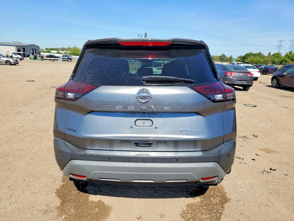 2021 Nissan Rogue მანქანა იყიდება აუქციონზე, vin: 5N1AT3BB6MC717398, აუქციონის ნომერი: 53633856