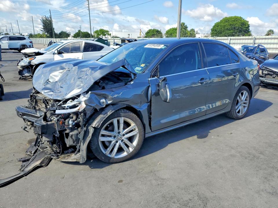 2015 Volkswagen Jetta მანქანა იყიდება აუქციონზე, vin: 3VWLA7AJ4FM406473, აუქციონის ნომერი: 53394896