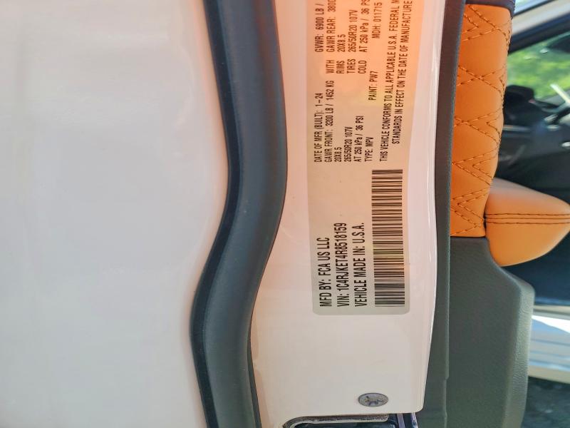 2024 Jeep Grand Cherokee მანქანა იყიდება აუქციონზე, vin: 1C4RJKET4R8518159, აუქციონის ნომერი: 48974386